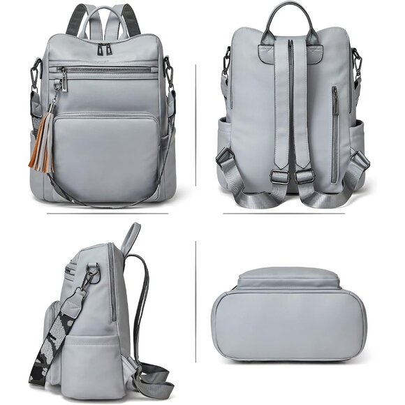 Trendy Leather Backpack Purse with Adjustable Straps - Perfect for Everyday Use - Picture 4 of 6